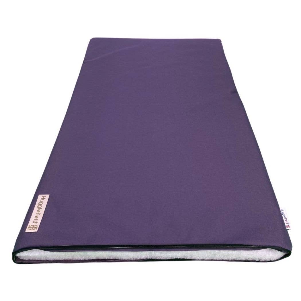 HugglePets Waterproof Dog Mat Cushion: Purple / Large