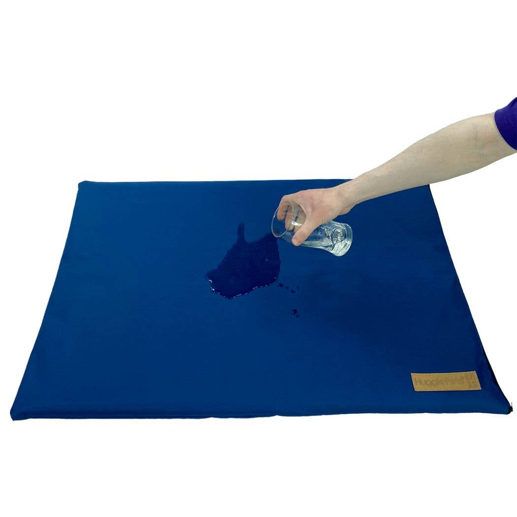 HugglePets Waterproof Dog Mat Cushion: Purple / Large