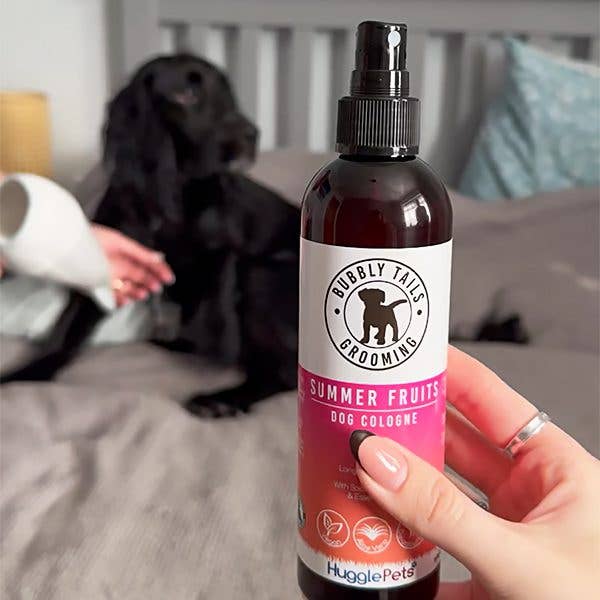 HugglePets Bubbly Tails Dog Cologne: Baby Powder