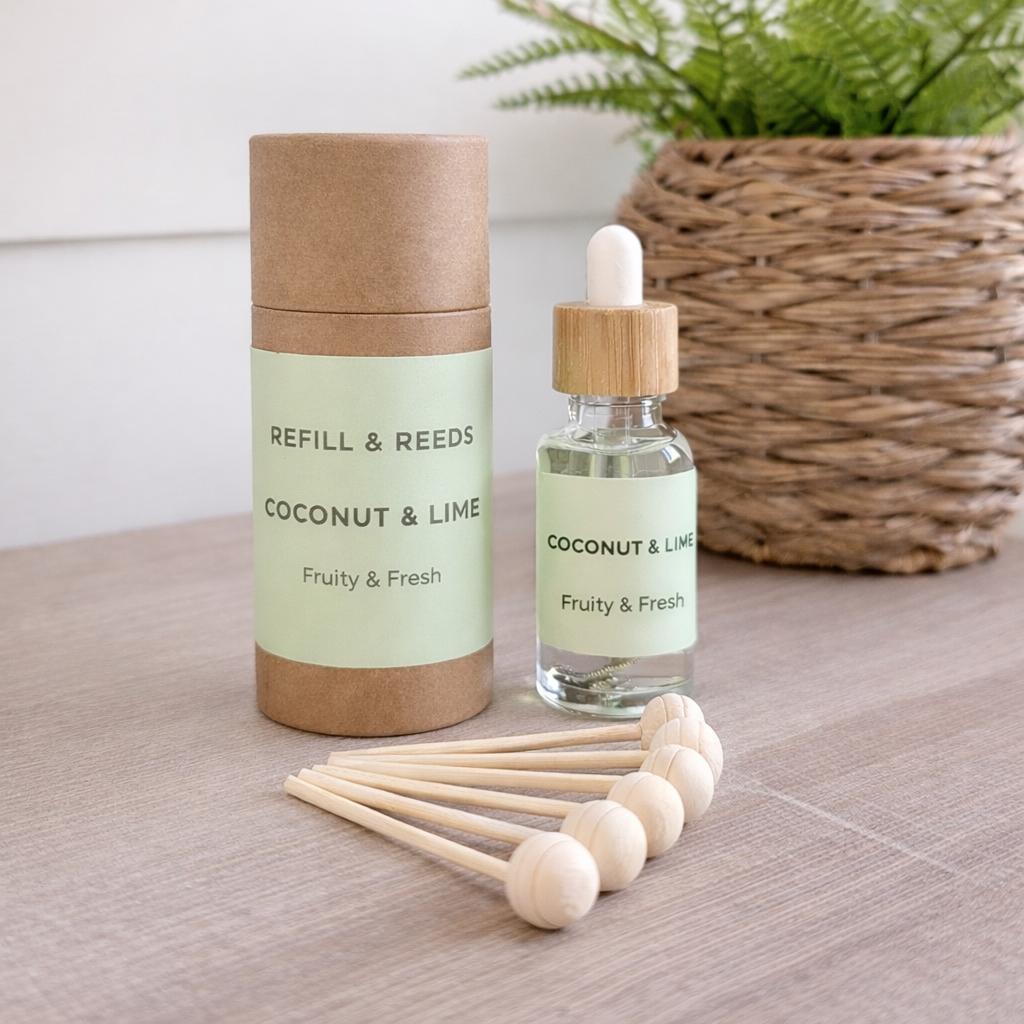 Refill & Reeds – Coconut & Lime