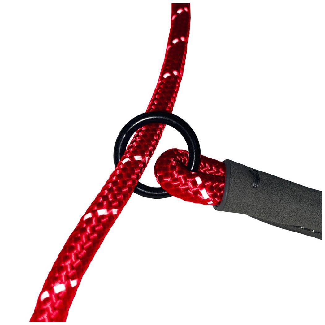 HugglePets Reflective Rope Slip Dog Lead: Blue / 150 x 1.2 cm (Max: 50 kg)