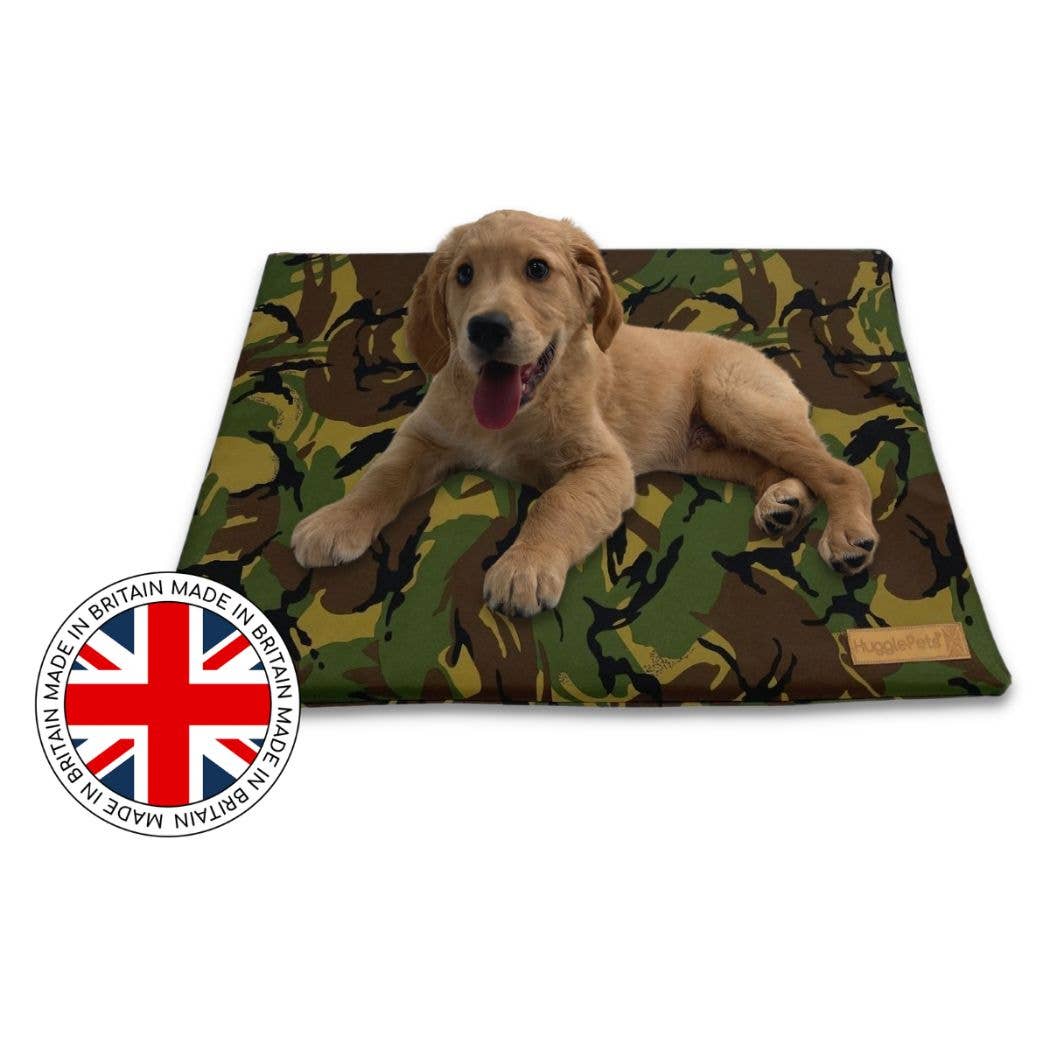 HugglePets Waterproof Dog Mat Cushion: Purple / Large