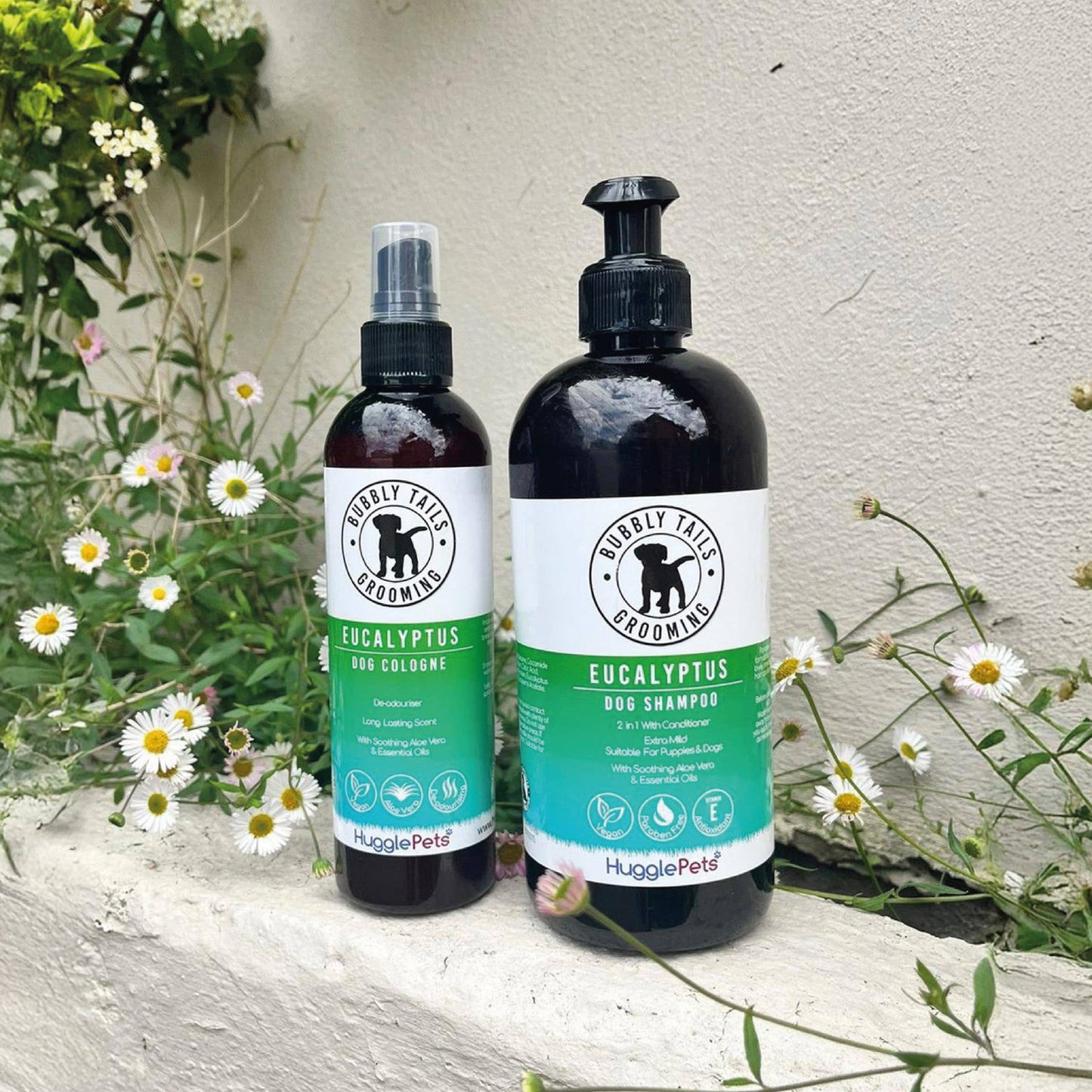 HugglePets Bubbly Tails Dog Cologne: Baby Powder