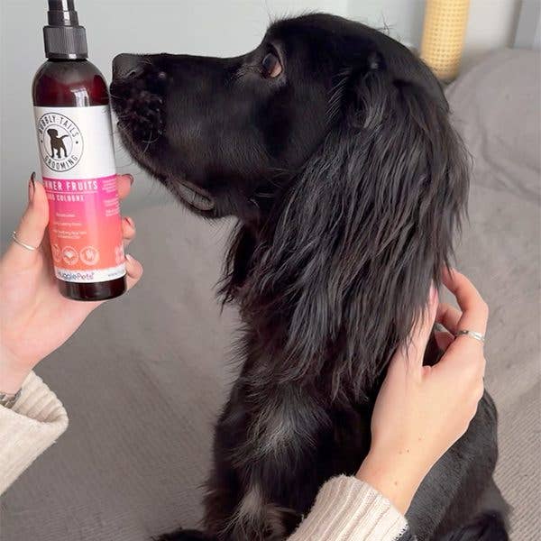 HugglePets Bubbly Tails Dog Cologne: Baby Powder