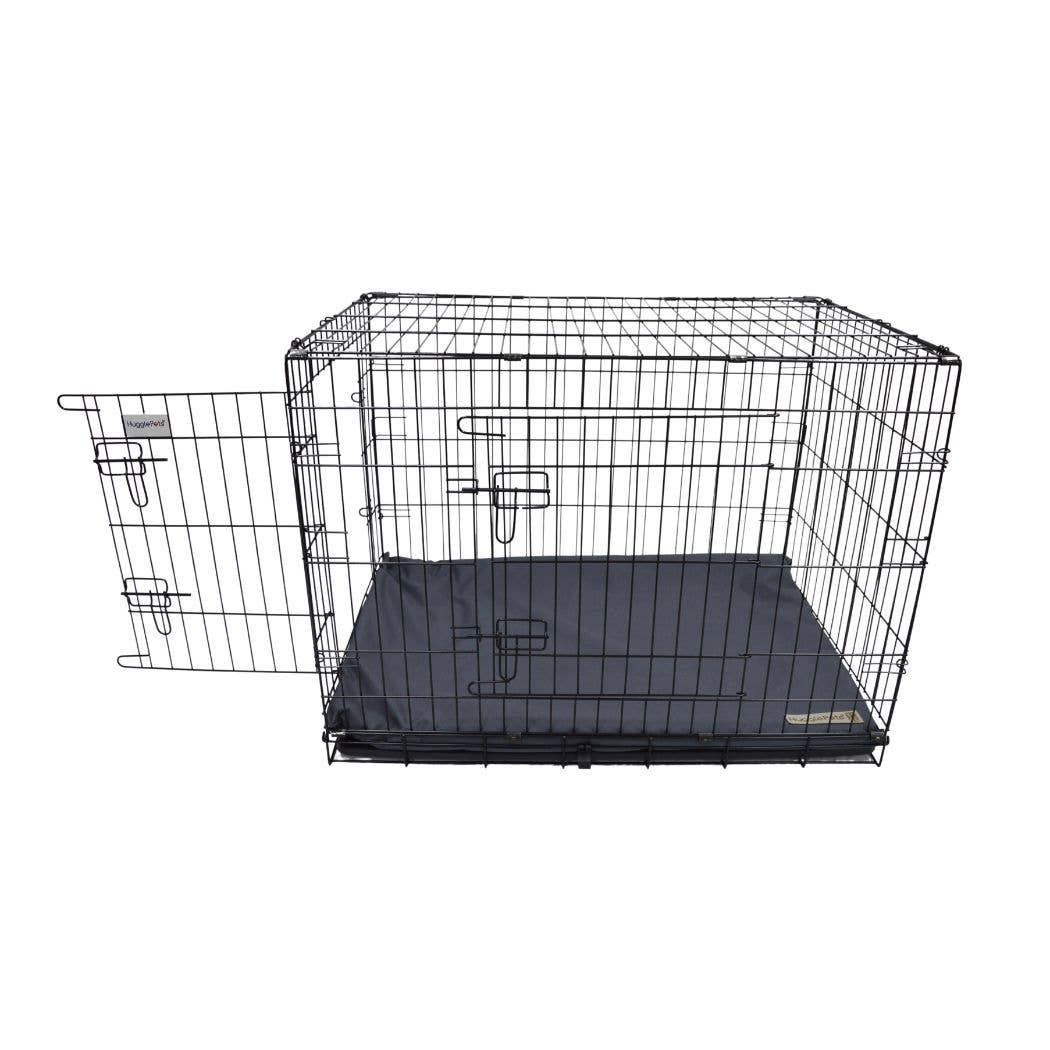 HugglePets Waterproof Dog Mat Cushion: Purple / Large