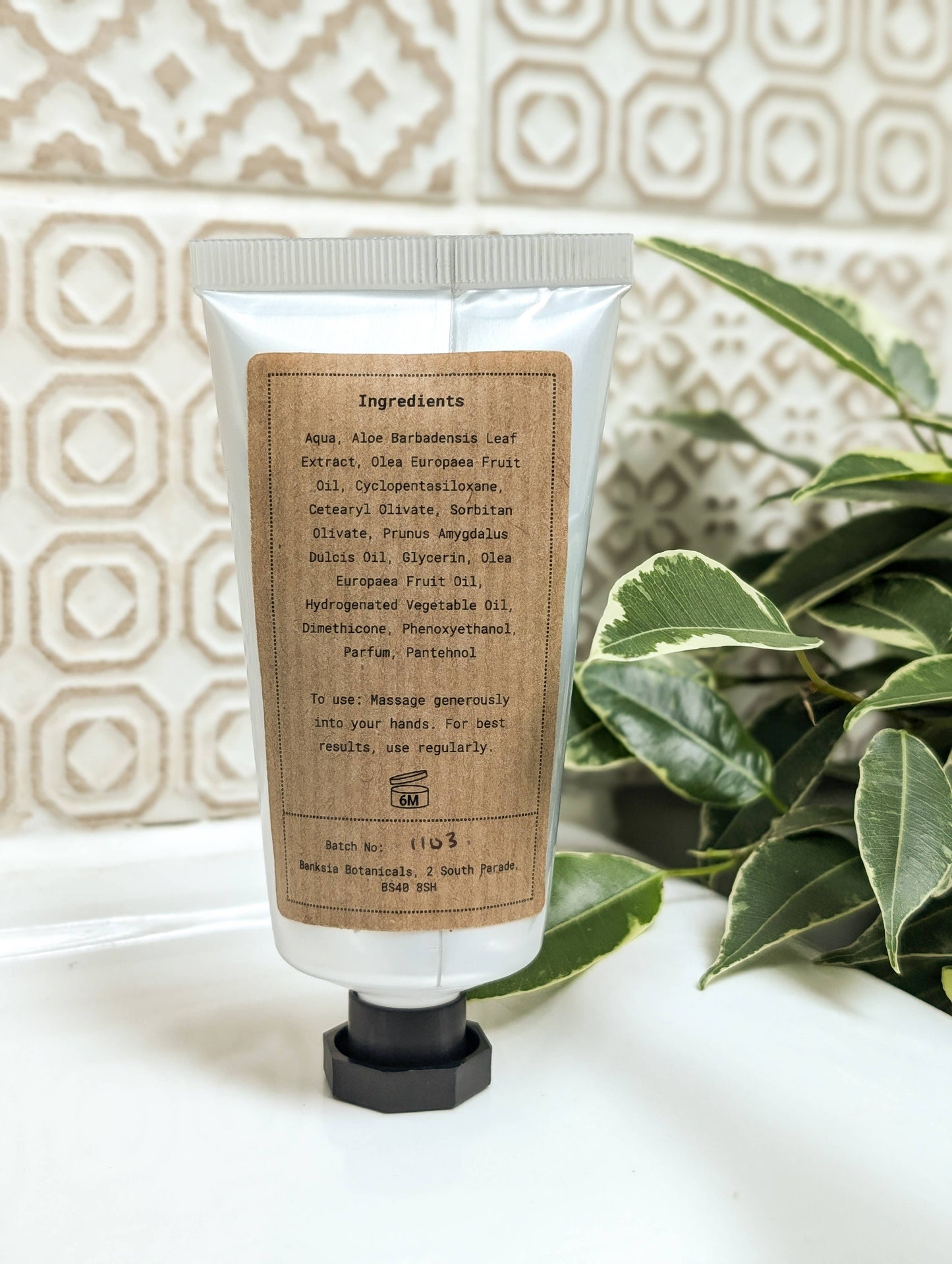Oil Olive Enriched Lavender Hand Cream