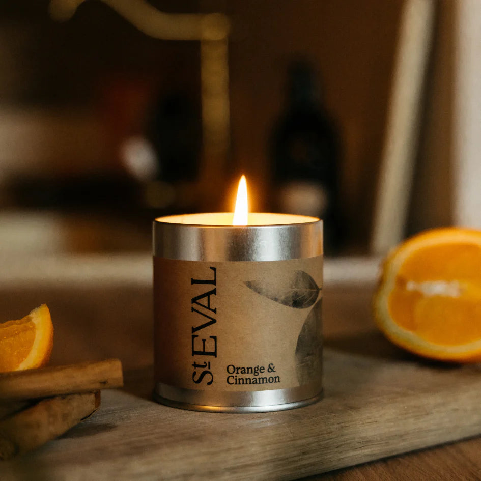 St Eval Orange & Cinnamon Scented Candle