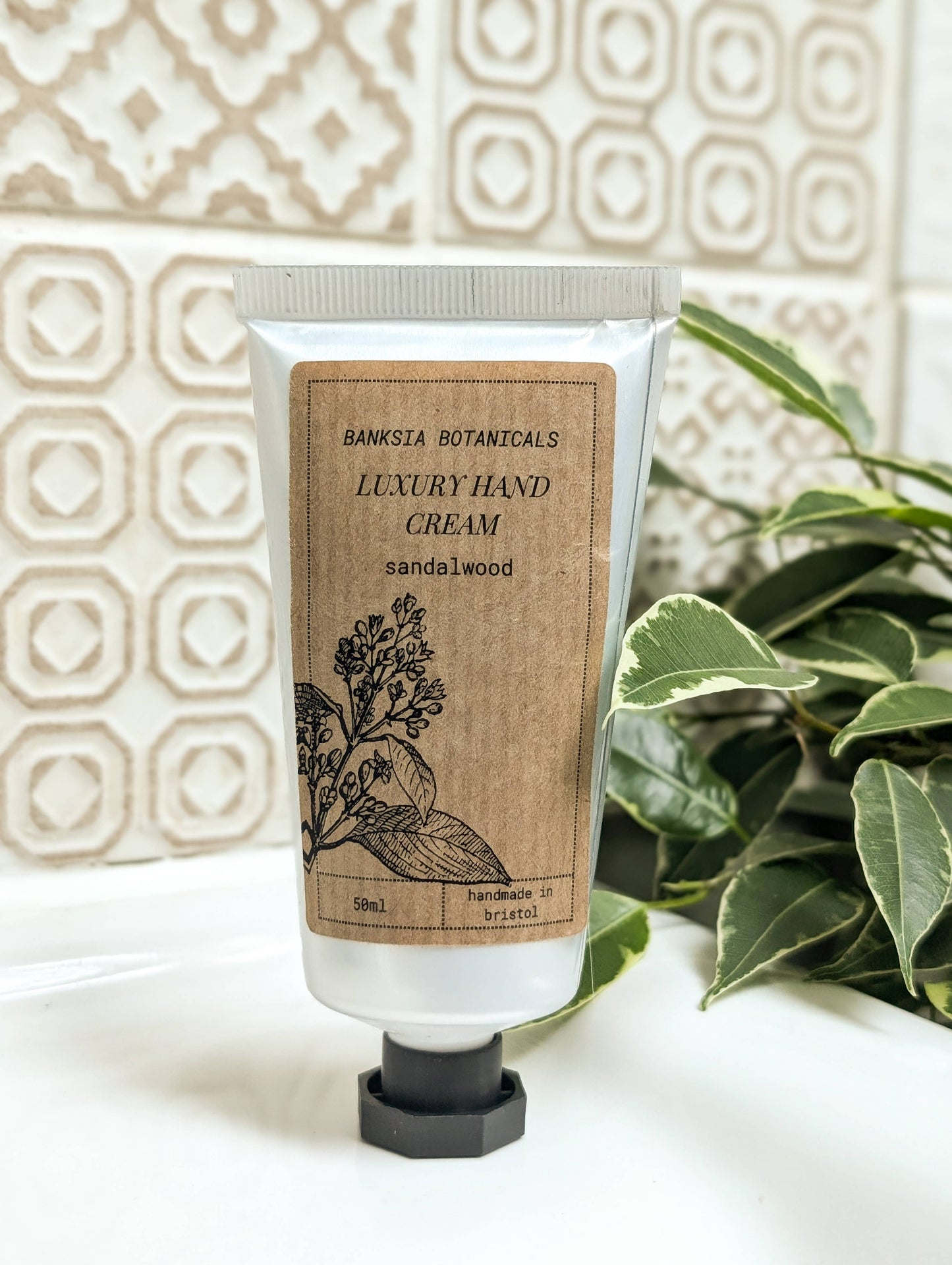 Oil Olive Enriched Sandalwood Hand Cream