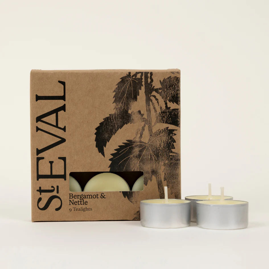 St Eval Bergamot & Nettle Scented tealights