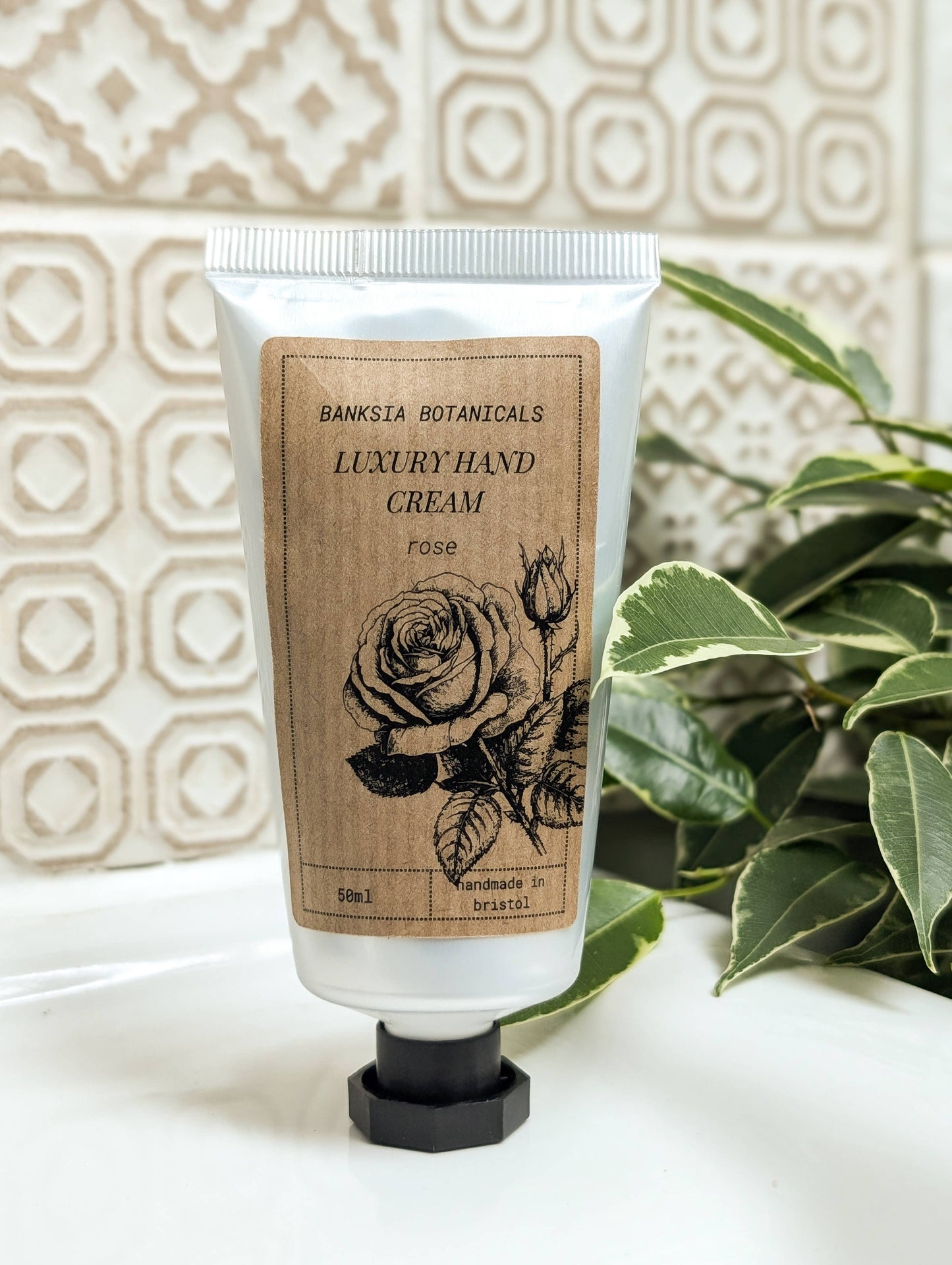 Oil Olive Enriched Rose Hand Cream