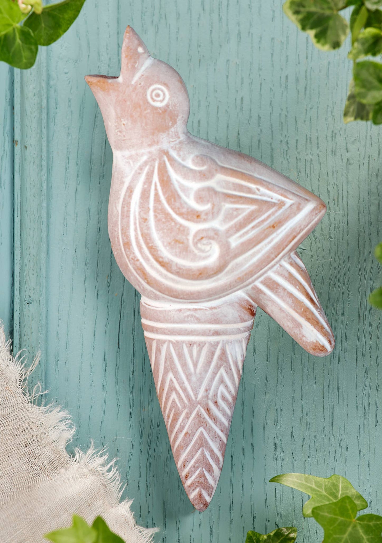 Terracotta Bird Plant Watering Spike