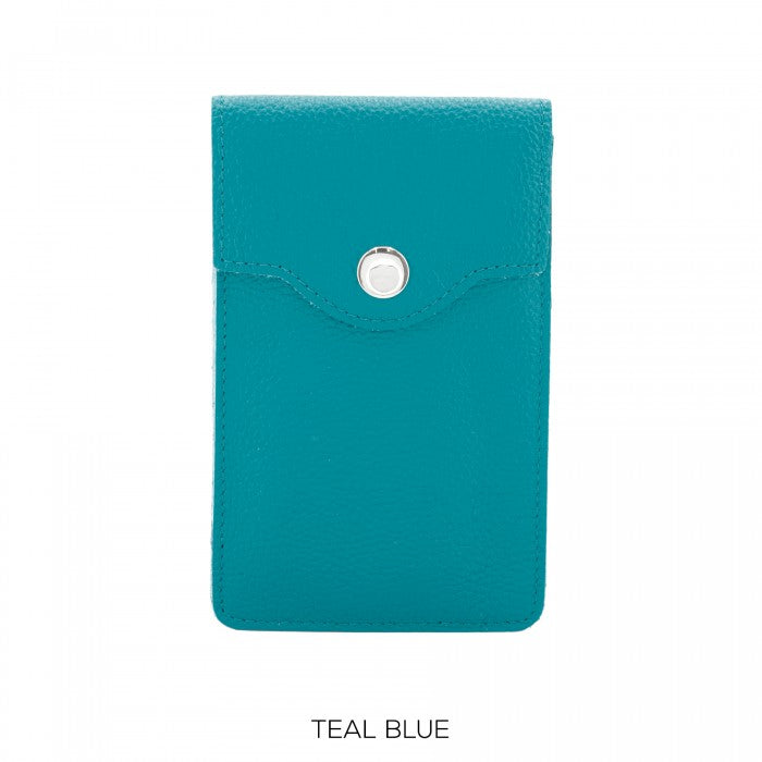 Leather Phone Button Crossbody