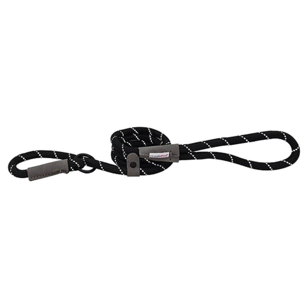 HugglePets Reflective Rope Slip Dog Lead: Blue / 150 x 1.2 cm (Max: 50 kg)
