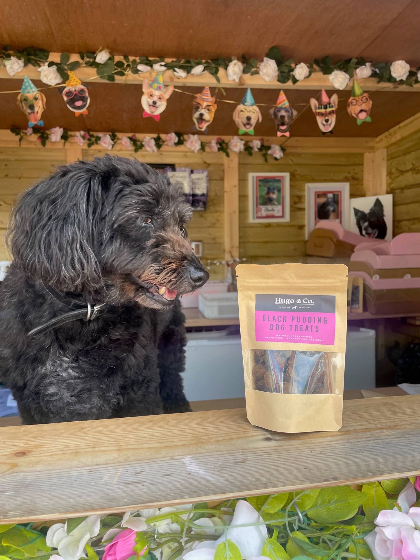 Black Pudding Dog Treat Bag