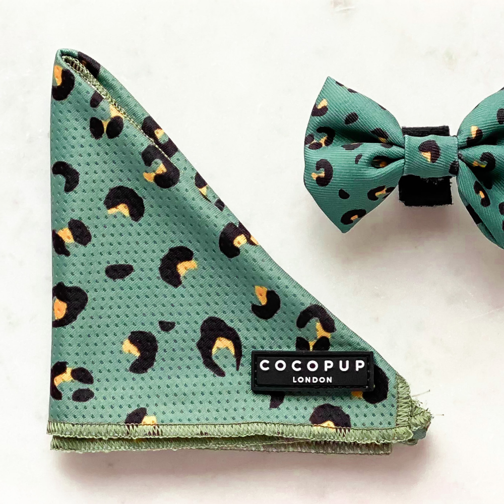 Khaki Leopard Bandana