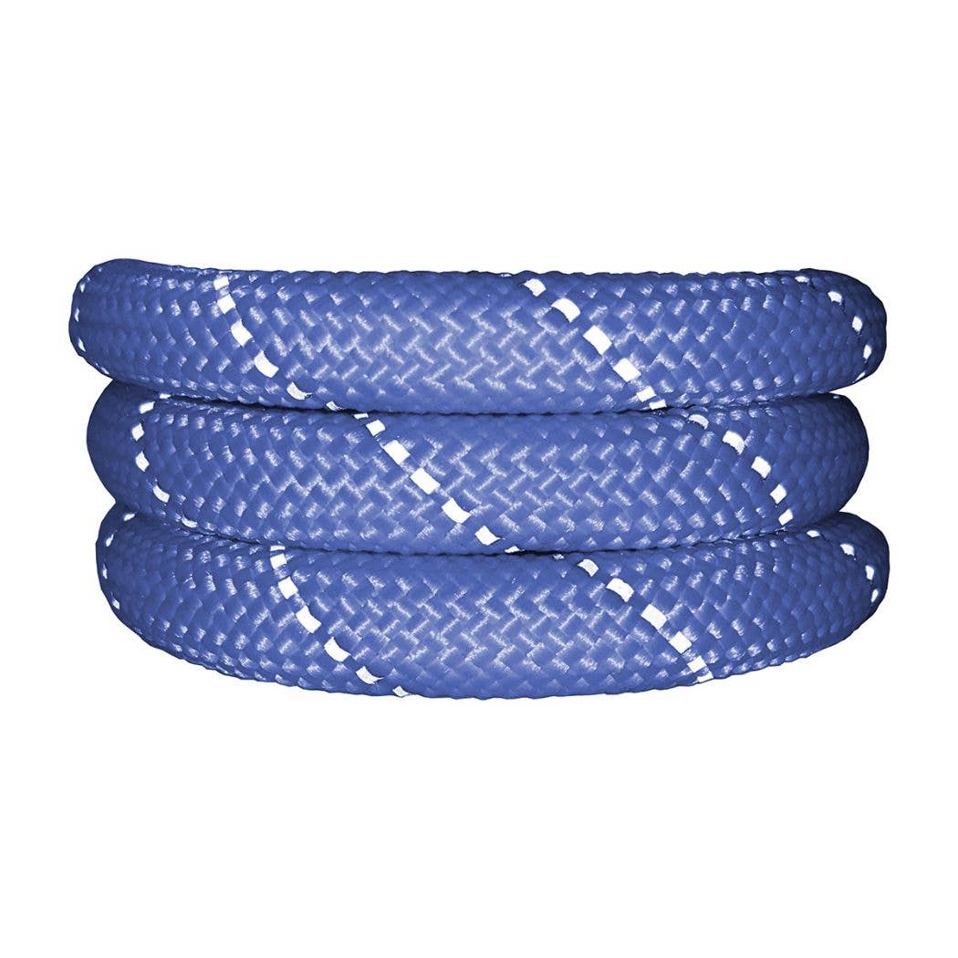HugglePets Reflective Rope Slip Dog Lead: Blue / 150 x 1.2 cm (Max: 50 kg)