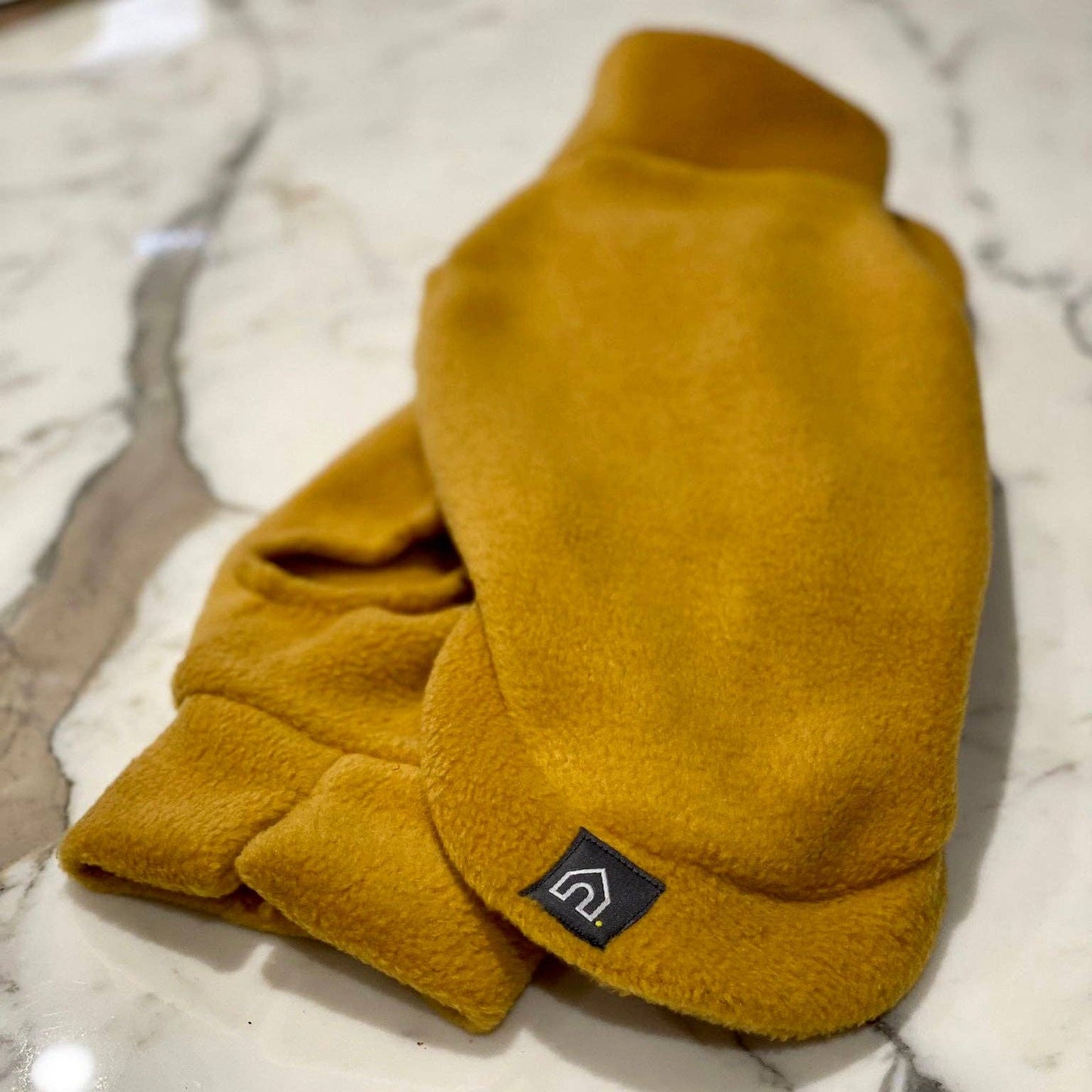 Medium Breed Dog Fleece Jumper: Olive / Medium