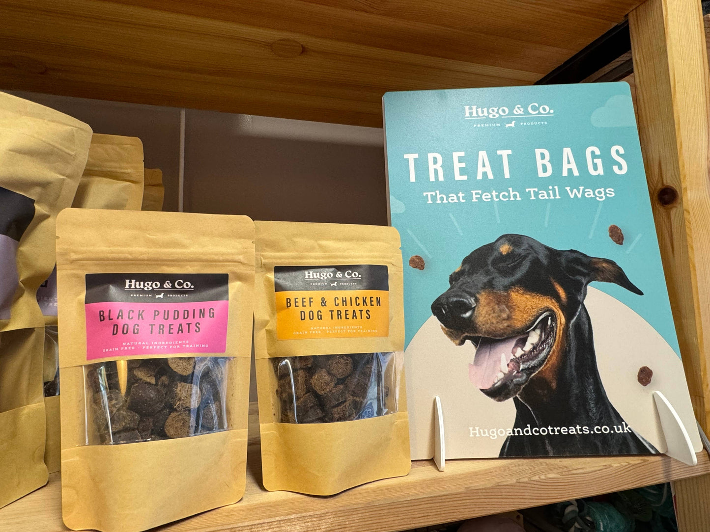 Black Pudding Dog Treat Bag