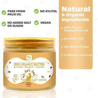 Pawfect Peanut Butter for Dogs: Original: Large