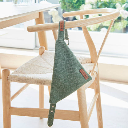 Bandana - Green Tweed: Medium
