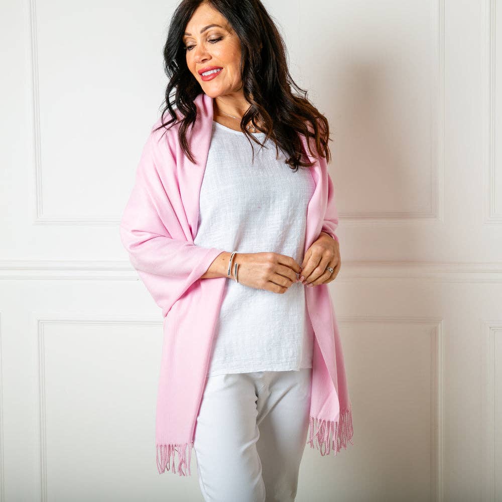 Georgia Pashmina: French Blue