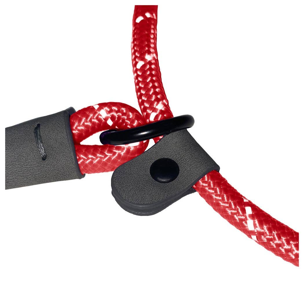 HugglePets Reflective Rope Slip Dog Lead: Purple / 150 x 1.2 cm (Max: 50 kg)