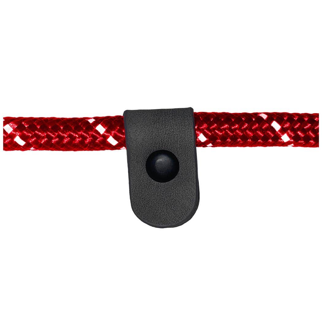 HugglePets Reflective Rope Slip Dog Lead: Black / 150 x 1.2 cm (Max: 50 kg)