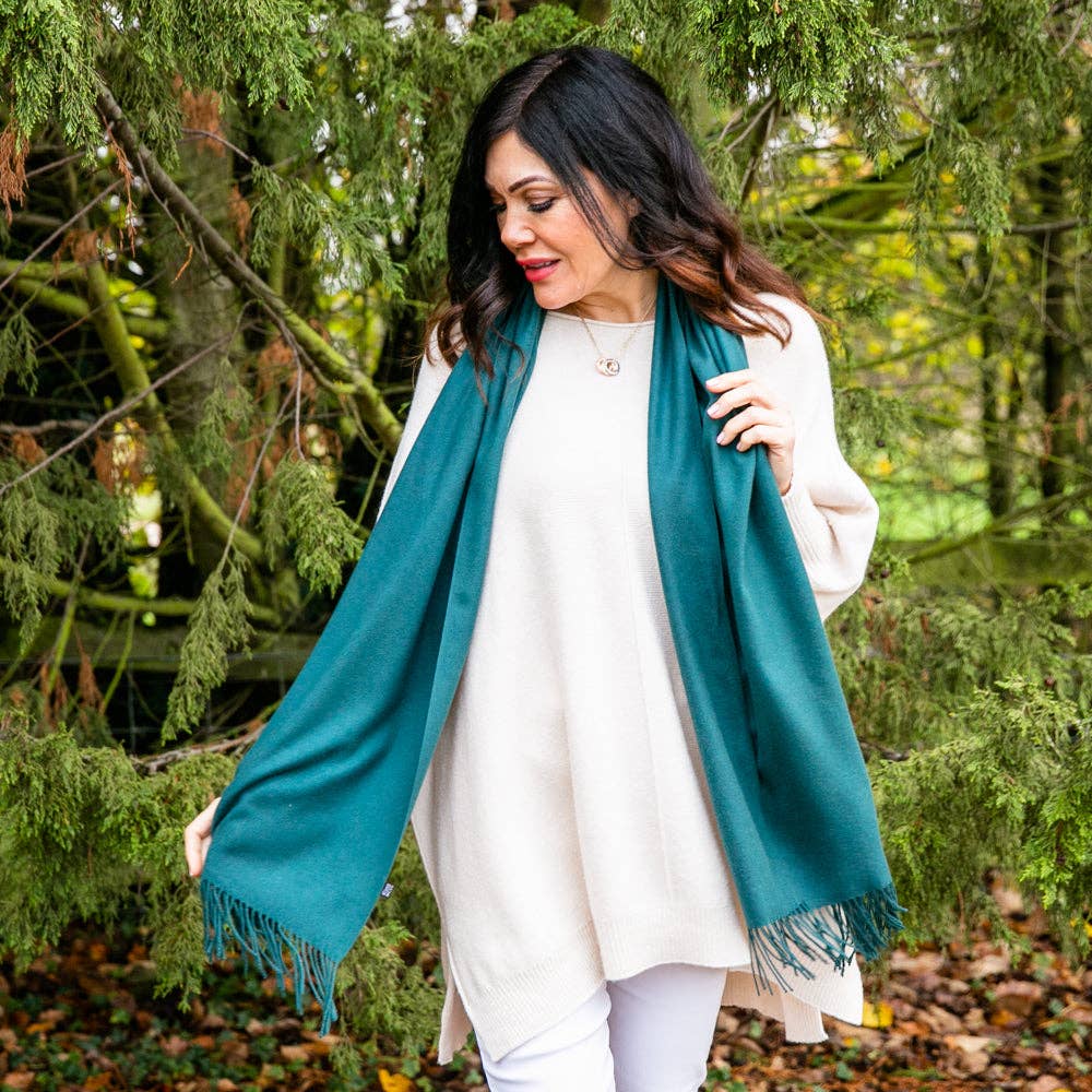 Georgia Pashmina: Forest Green