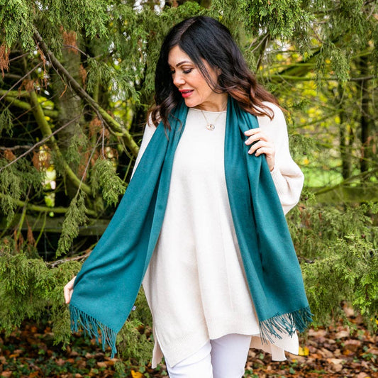 Georgia Pashmina: Forest Green