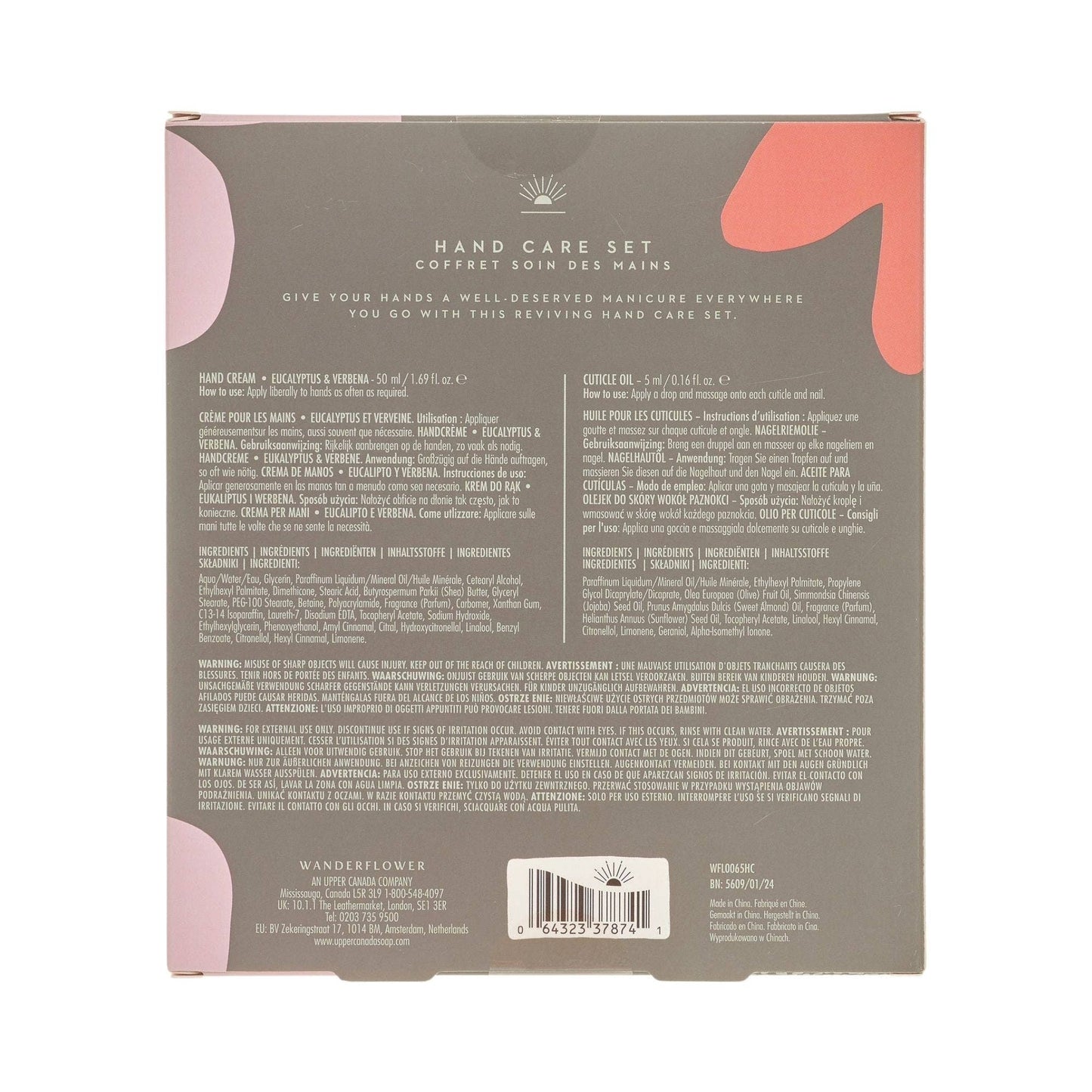 Hand Care Set - Eucalyptus & Verbena