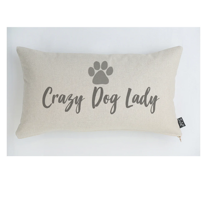 Crazy Dog Lady Cushion: 30x30cm