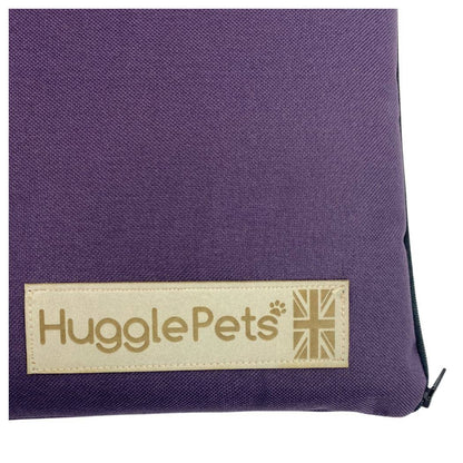 HugglePets Waterproof Dog Mat Cushion: Purple / Large