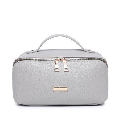 B23055-3 Compartments Waterproof Cosmetic/Makeup Bag: D Blue