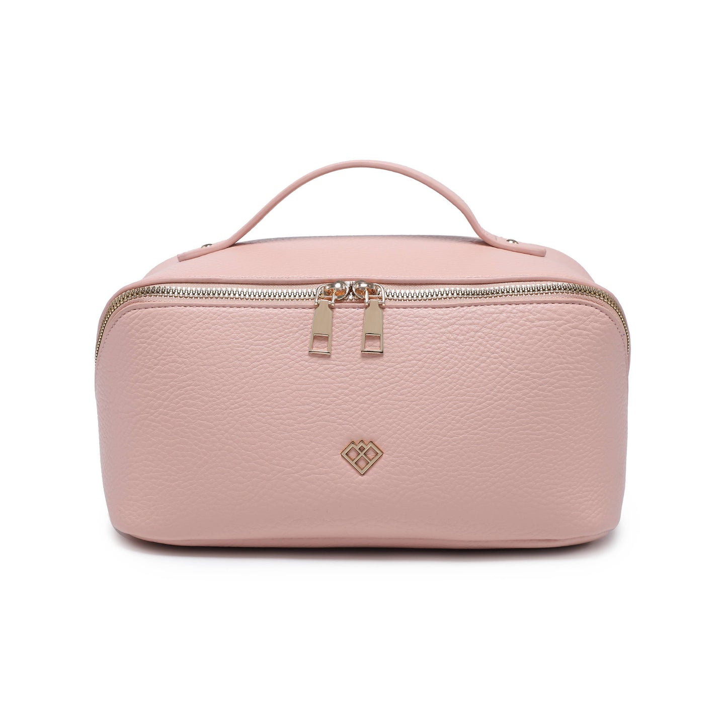 B23055-3 Compartments Waterproof Cosmetic/Makeup Bag: L Blue