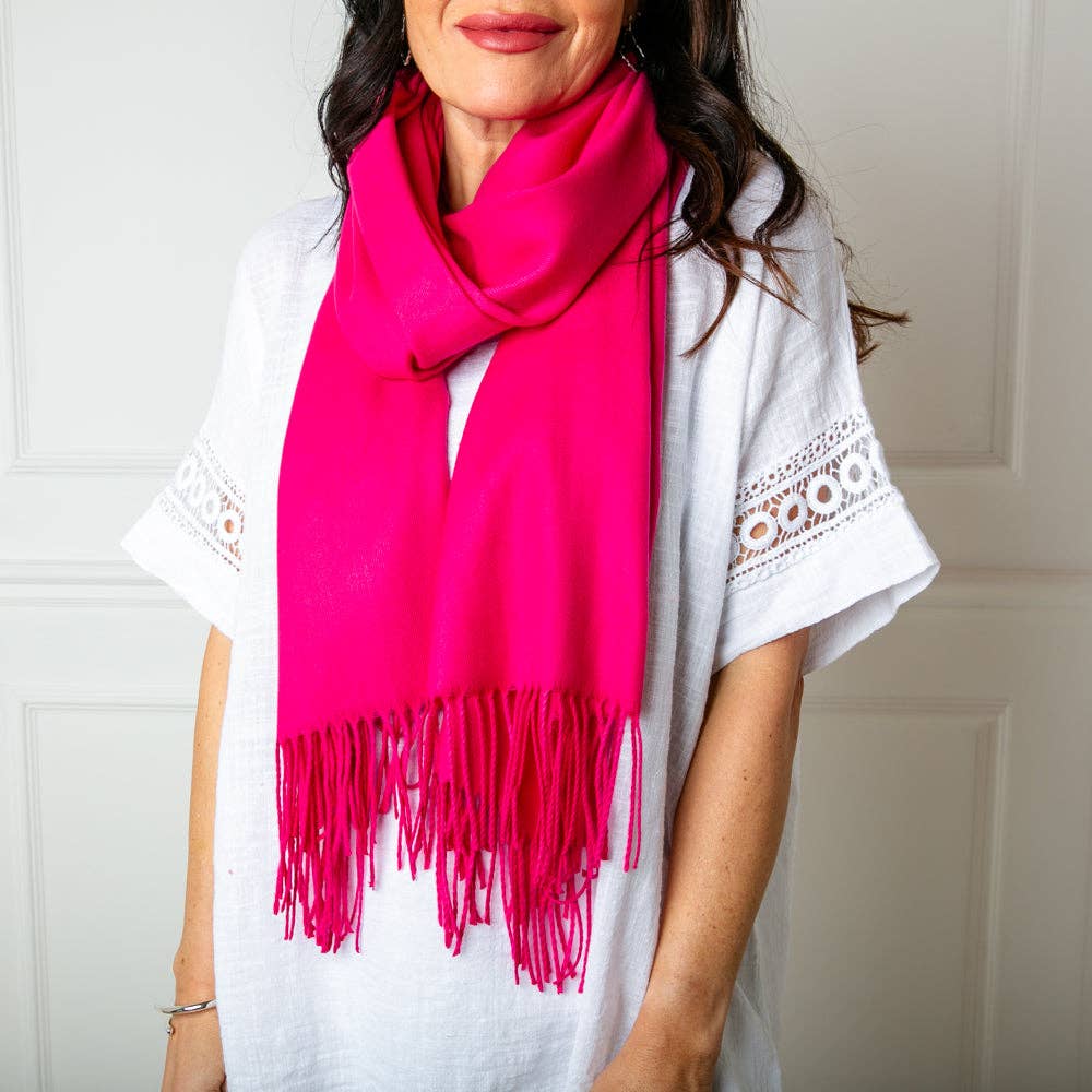 Georgia Pashmina: French Blue