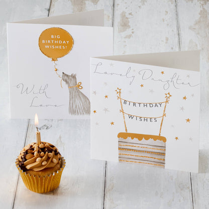 Card - Congratulations Woo Hoo - Balloon/Stars