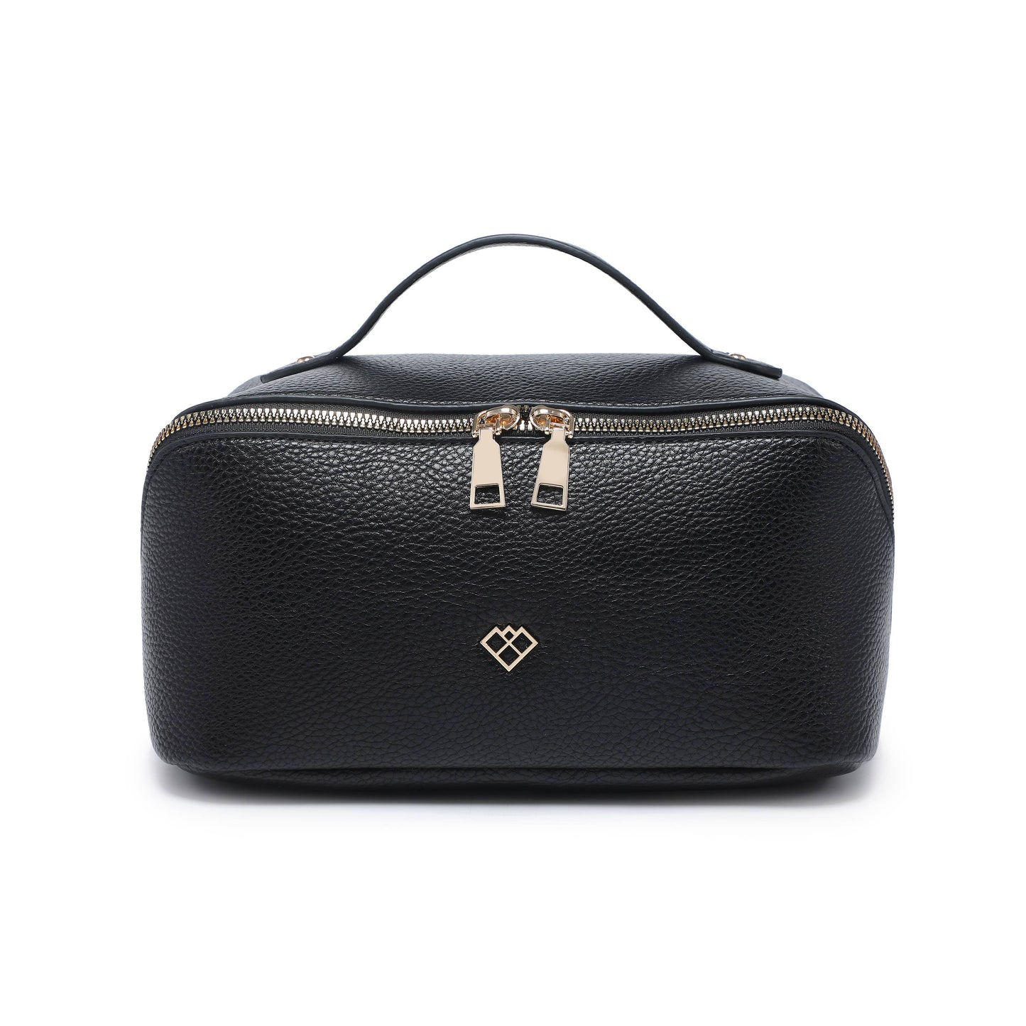 B23055-3 Compartments Waterproof Cosmetic/Makeup Bag: L Blue