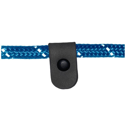 HugglePets Reflective Rope Slip Dog Lead: Black / 150 x 1.2 cm (Max: 50 kg)
