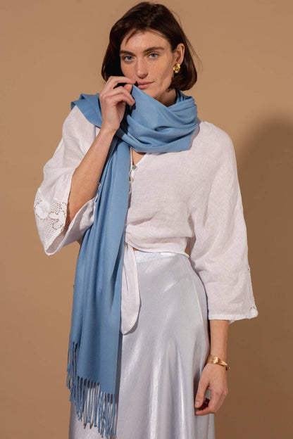 Georgia Pashmina: Teal