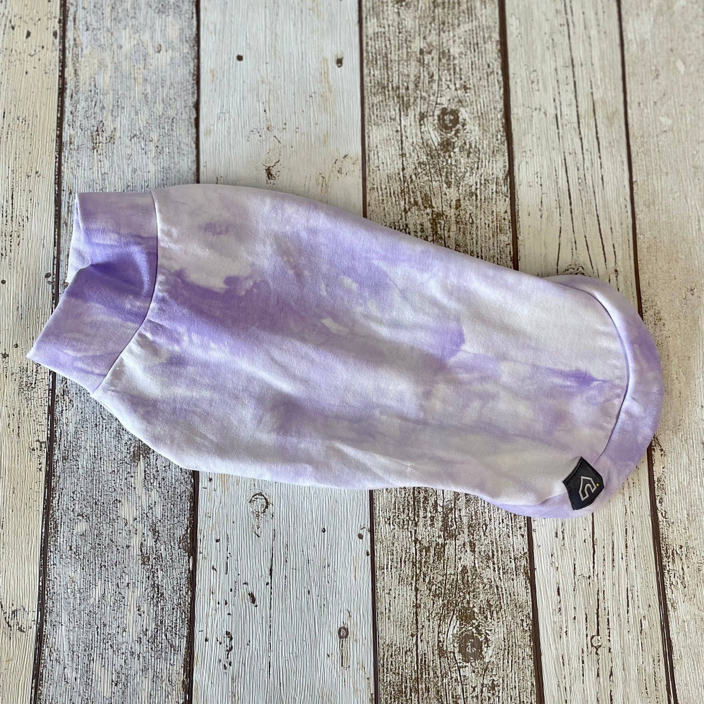 Summer T-Shirts for Dachshunds: Navy Stripes with Yellow / Small