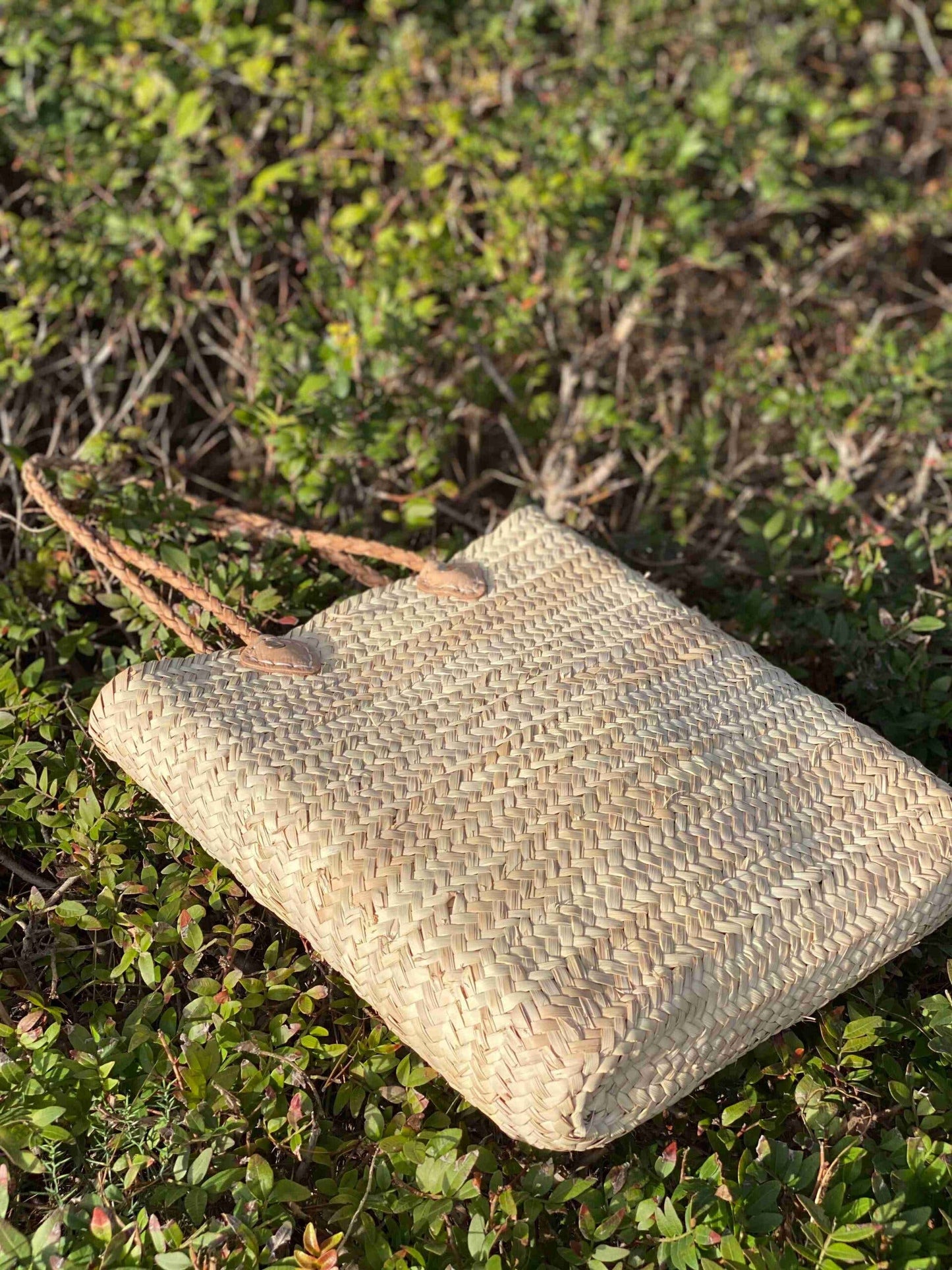 French Market Straw Tote, Handwoven Basket Bag, shoulder bag