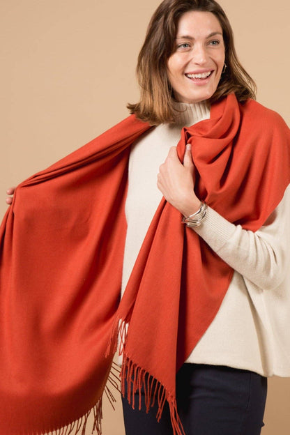 Georgia Pashmina: Silver Grey