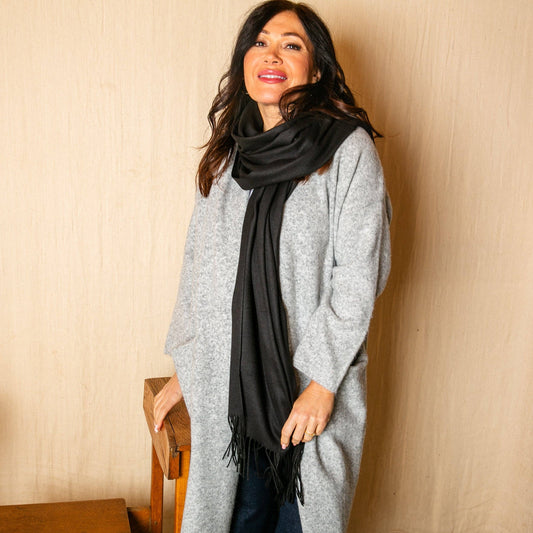 Georgia Pashmina: Black