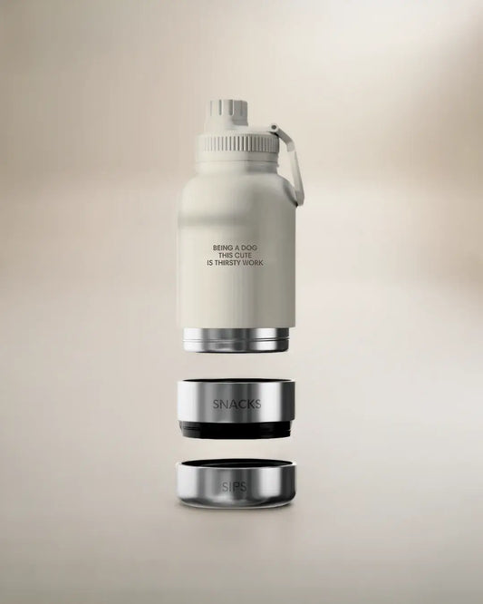 The Bowl Bottle | 3-in-1 Travel Bottle: Marshmallow