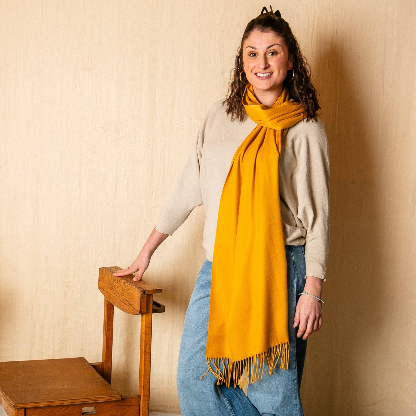 Georgia Pashmina: Saffron