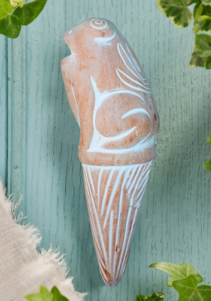 Terracotta Frog Plant Watering Spike