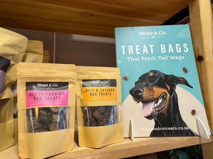 Black Pudding Dog Treat Bag