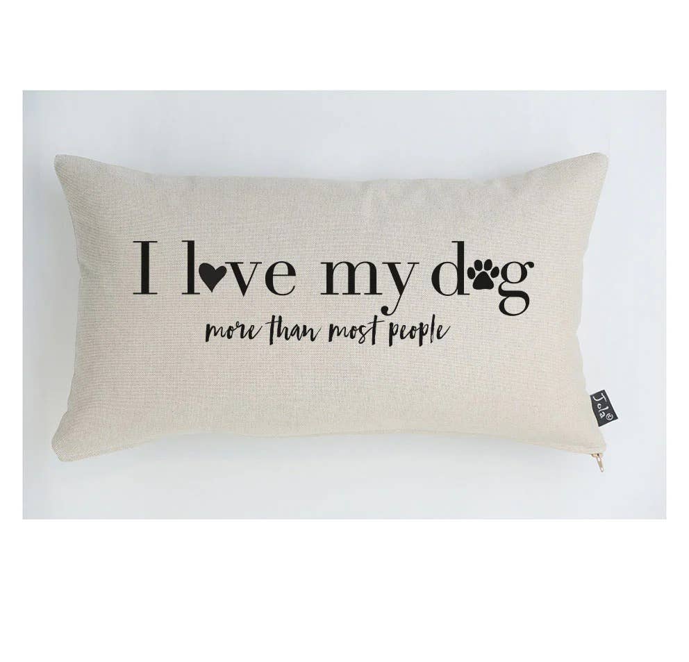 Love My Dog Cushion: 45x45cm