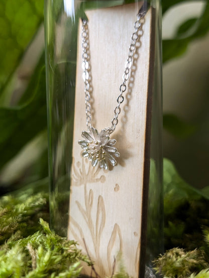 Daisy Sterling Silver Necklace